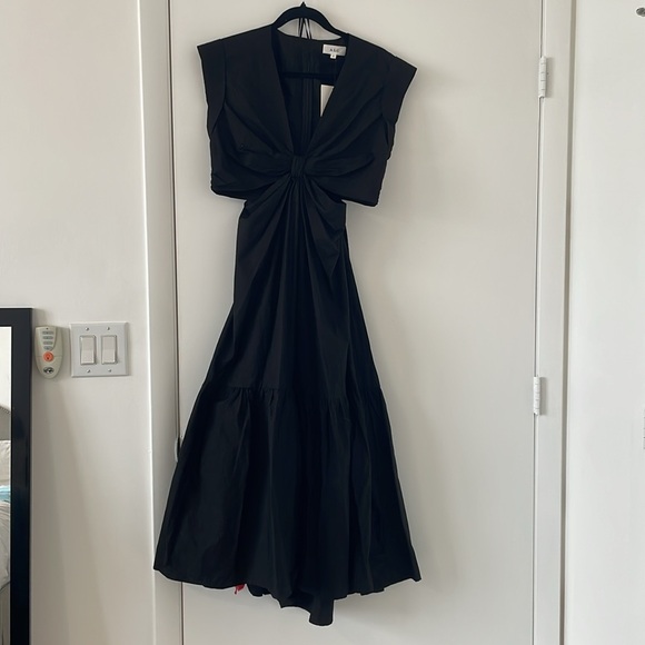 NWT A.L.C. Alexandria MIDI Cutout Dress 10 - Picture 5 of 6